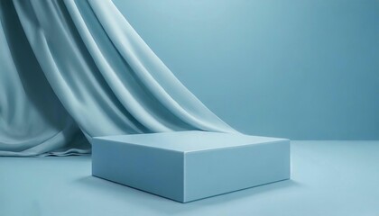 Blue 3D Background display Product