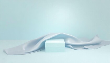 Blue 3D Background display Product