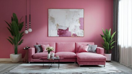 modern living room interior