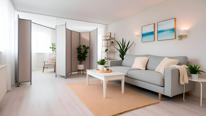 Fototapeta premium living room interior