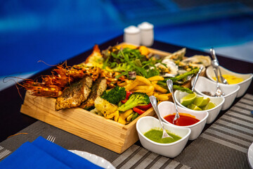 Vietnamese dish specialty in Da Nang, Vietnam