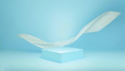 Blue 3D Background display Product