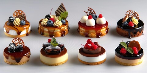 Obraz premium set of christmas decorations