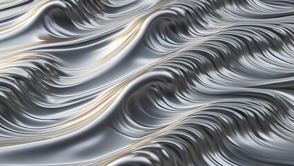 background patterns subtle waves and ripples in the metallic background suggest liquid motion.