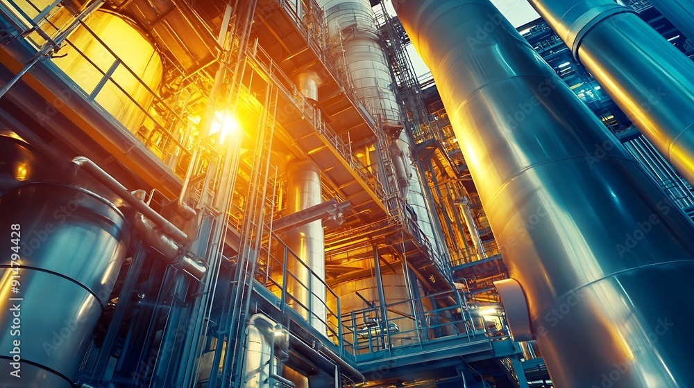 Fototapete european companies are leveraging digital transformation to increase productivity and operational ef