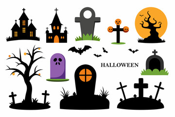 Set icon for halloween event or your design event