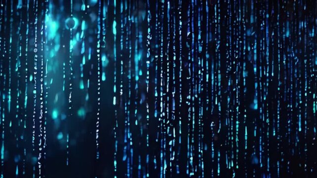 fiber optics background with lots spots