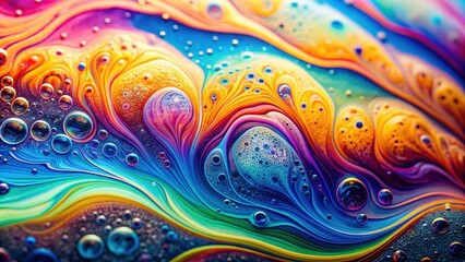 Colorful soap film abstract texture background, soap film, micrography, abstract, colorful, texture, vibrant, iridescent