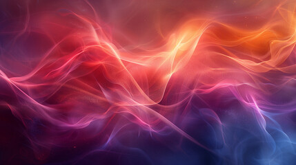 Fototapeta premium Vibrant Abstract Nebula Background with Swirling Color Waves and Glowing Light Effects for Mystical Creative Projects