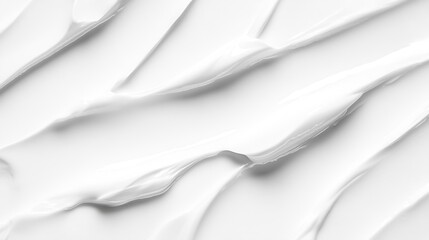 Fototapeta premium White lotion beauty skincare cream texture cosmetic product background : Generative AI