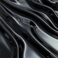 Obraz premium Flowing black and gray abstract background