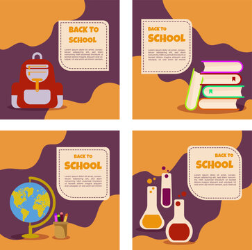 abstrack back to school template