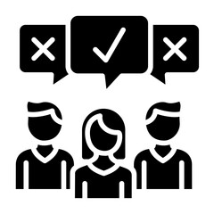Public Opinion Icon