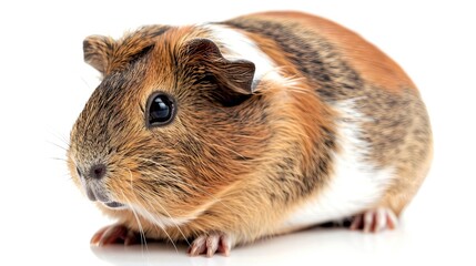 Guinea Pig isolated on white background
