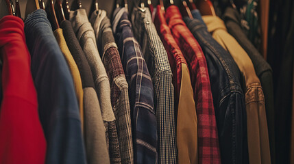 Preparing for the next day by setting out clothes.