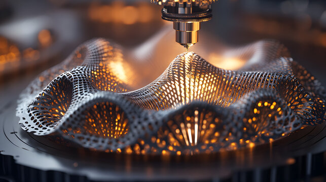 Fabrication Avanc&eacute;e de Composants M&eacute;talliques 3D : Innovation et Pr&eacute;cision