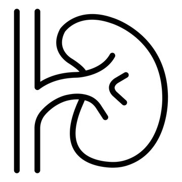 recommend clip art: Kidney icon representing renal organ.