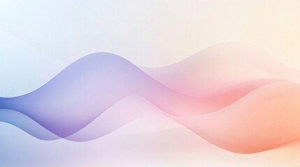 Serene Pastel Abstract: Minimalist Background with Clean Lines and Soft Gradients
