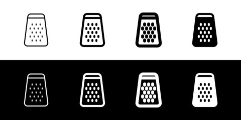 Editable cheese grater vector icon. Bakery, cooking, appliances, kitchenware, food. Part of a big icon set family. Perfect for web and app interfaces, presentations, infographics, etc