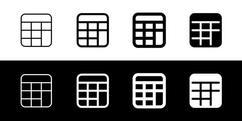 Editable calculator vector icon. Mathematics, finance. Part of a big icon set family. Perfect for web and app interfaces, presentations, infographics, etc