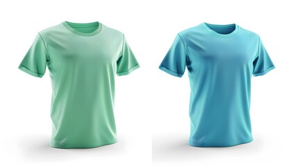 t shirt isolated on white background