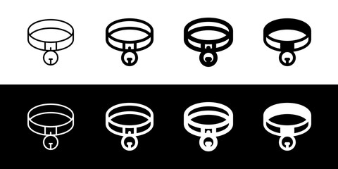 Editable collar vector icon. Veterinary, animal, pet care, pet shop. Part of a big icon set family. Perfect for business, web and app interfaces, presentations, infographics, etc