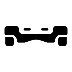 hoverboard Solid icon