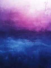 Obraz premium Smooth and Captivating Gradient Transitioning from Deep Indigo Blue to Vivid Vibrant Purple Serene and Mystical Abstract Digital Art Design Background Suitable for Wallpapers Posters