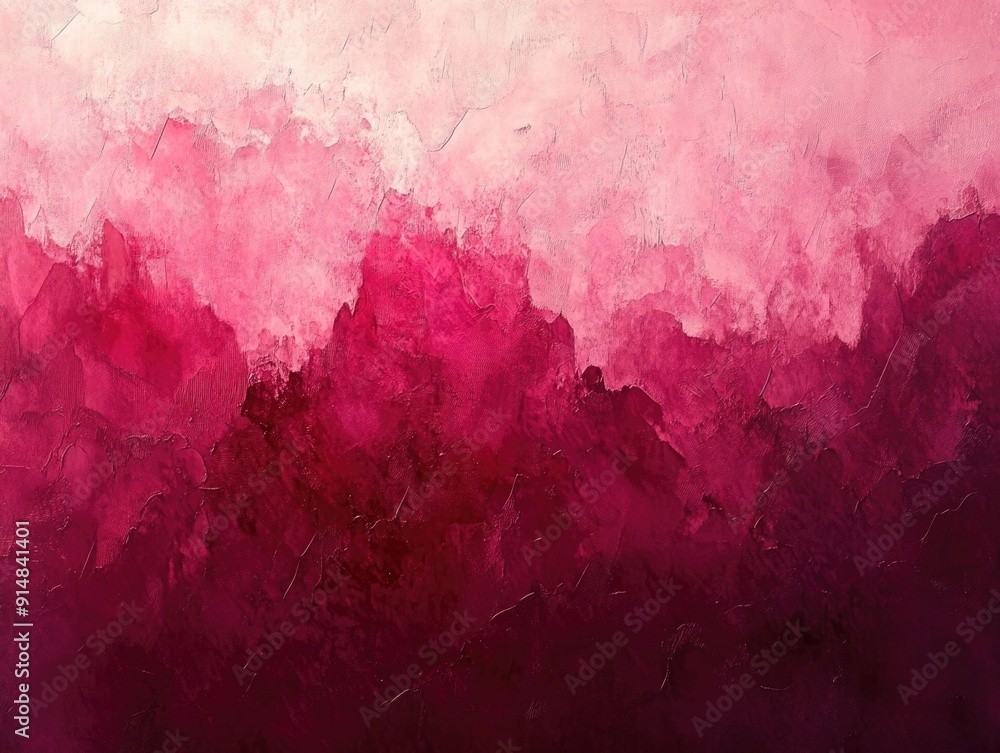 Aufkleber captivating gradient transition from deep maroon to vibrant red and soft romantic pink hues this abs