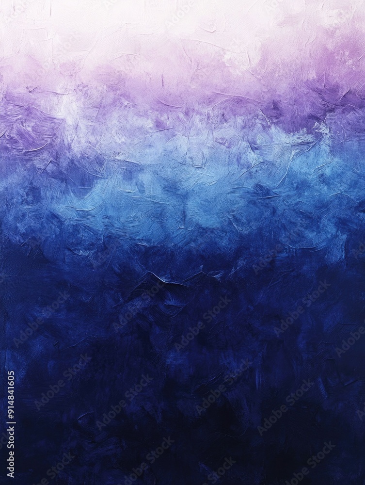 Poster elegant gradient background transitioning from dark royal purple to light lavender blue creating a c
