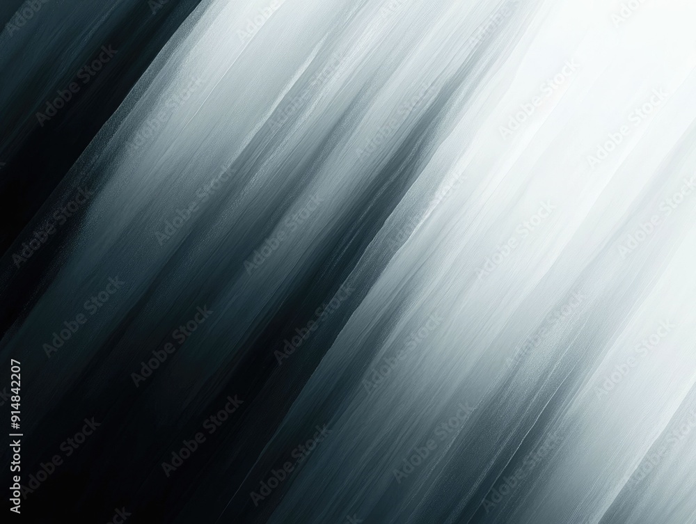 Aufkleber seamless gradient transitions in a minimalist color palette of dark gray light gray and crisp white 