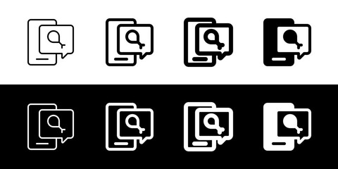 Editable online food order, phone order vector icon. Part of a big icon set family. Perfect for web and app interfaces, presentations, infographics, etc