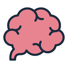 Brain icon representing neural organ.