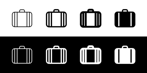 Editable suitcase vector icon. Part of a big icon set family. Perfect for web and app interfaces, presentations, infographics, etc