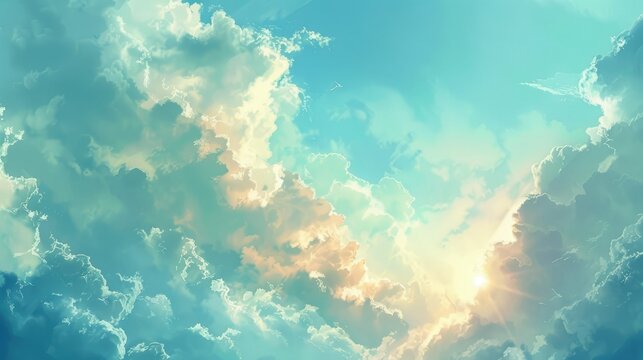 Cloudy sky