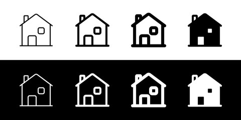 Editable house, rent vector icon. Part of a big icon set family. Perfect for web and app interfaces, presentations, infographics, etc