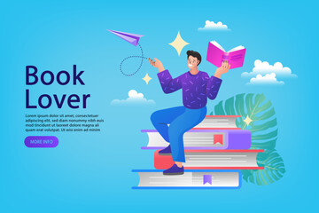 the child with the book