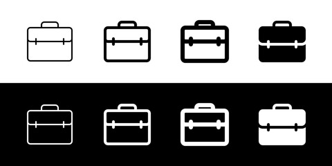 Editable briefcase, portfolio vector icon. Part of a big icon set family. Perfect for web and app interfaces, presentations, infographics, etc