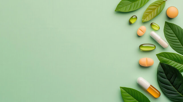 Whole natural remedy ingredients for relief displayed in a clean, minimalist style, Natural Relief Whole, Minimalist herbal remedy