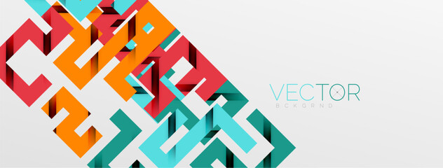 Color bend lines with shadow texture effect. Vector Illustration For Wallpaper, Banner, Background, Card, Book Illustration, landing page