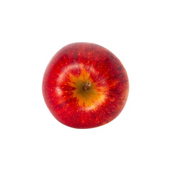 Red Apple, cutout, full depth of field.