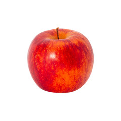 Red Apple, cutout, full depth of field.