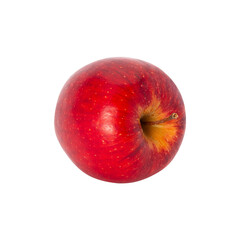 Red Apple, cutout, full depth of field.