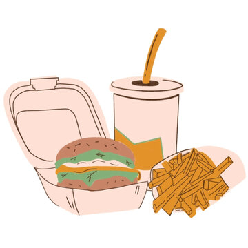 Burger clip art preview