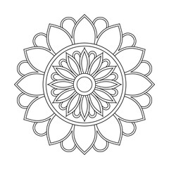 Paired with an elegant mandala coloring book page