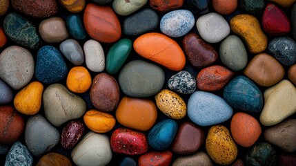 Abstract stones, textured patterns, earthy colors Background