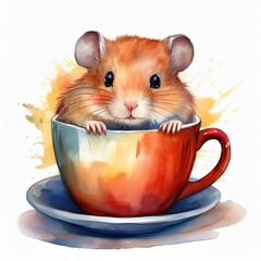 Hamster in Teacup