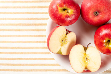 カットしたりんご