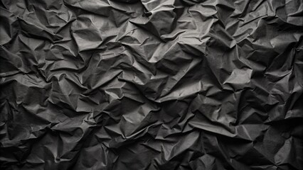 Abstract background of black paper with folds, abstract, background, black, paper, folds, texture, dark, design, artistic