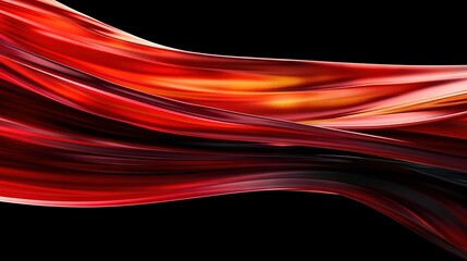   A close-up of a red and black background featuring a wave of red and orange on the left side of the image